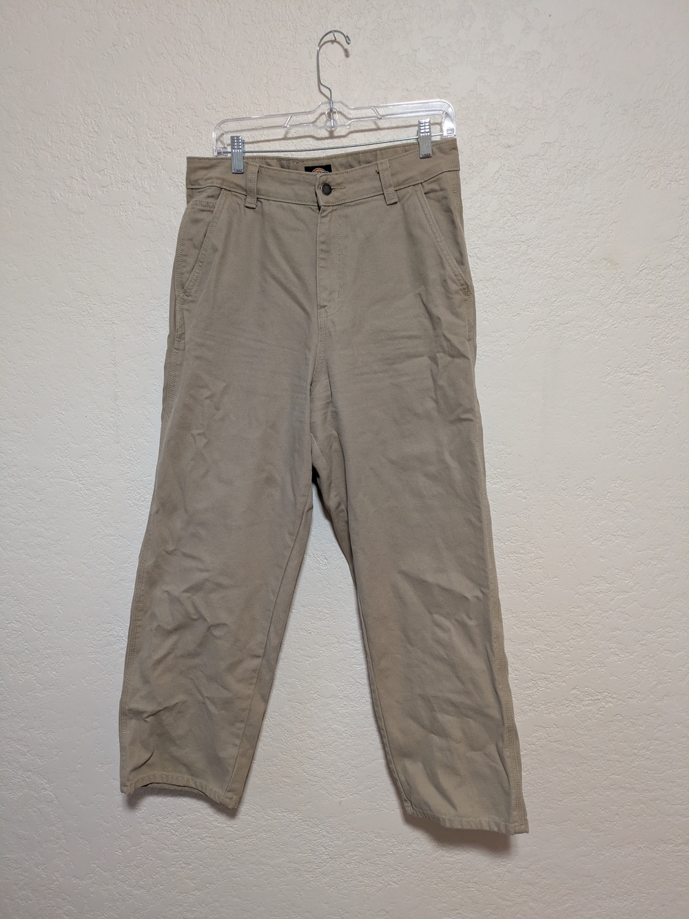 Dickies Women's Straight Leg Trousers - Khaki